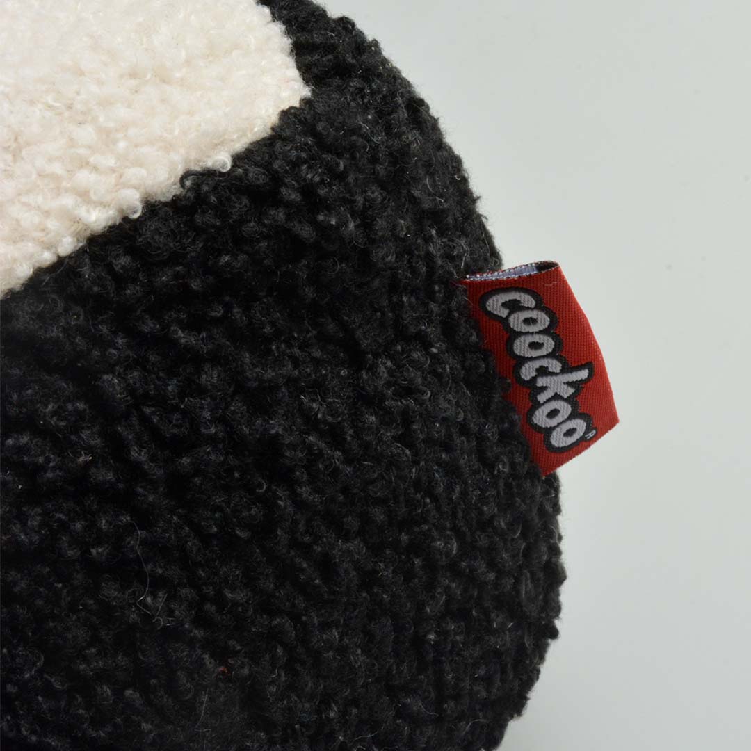 Dog cushion COZY BLOCK Black/white - Detail 3