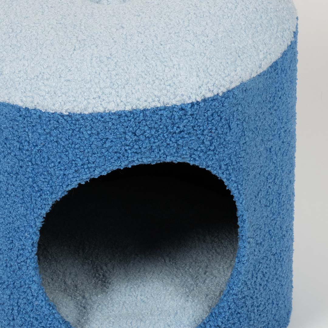Cat house HAPPY HOUSE Blue - Detail 1