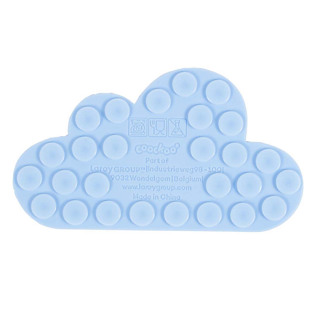 Schleckmatte SNACKS IN THE SKY Blau - Detail 2