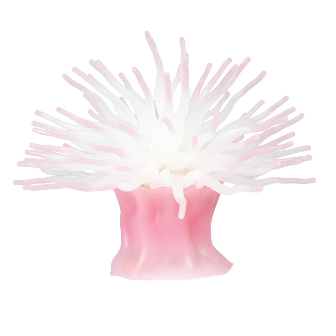 Planta artificial anémona con ventosa Rosa - Facing