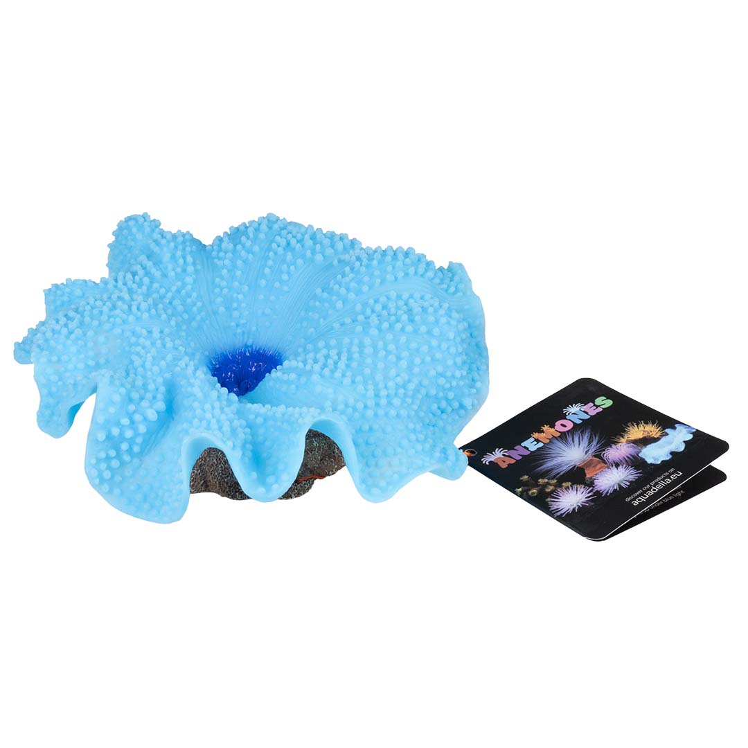 Plastic plant anemone carpet Blue - Laroy Group