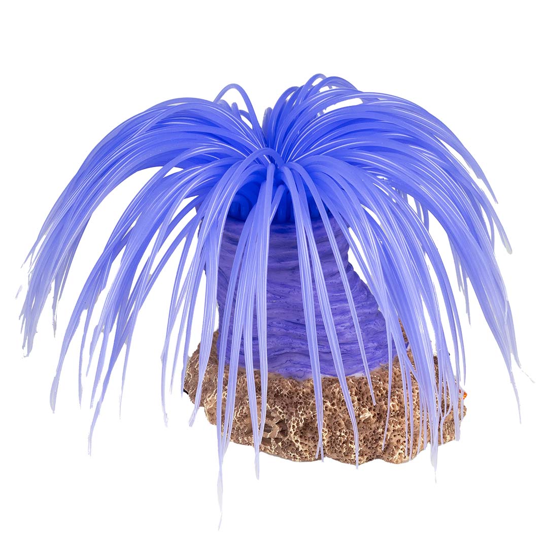 Kunstplant anemoon cerianthus Paars - Product shot