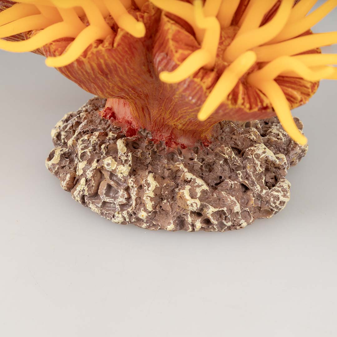 Kunstplant euphyllia Oranje - Detail 2