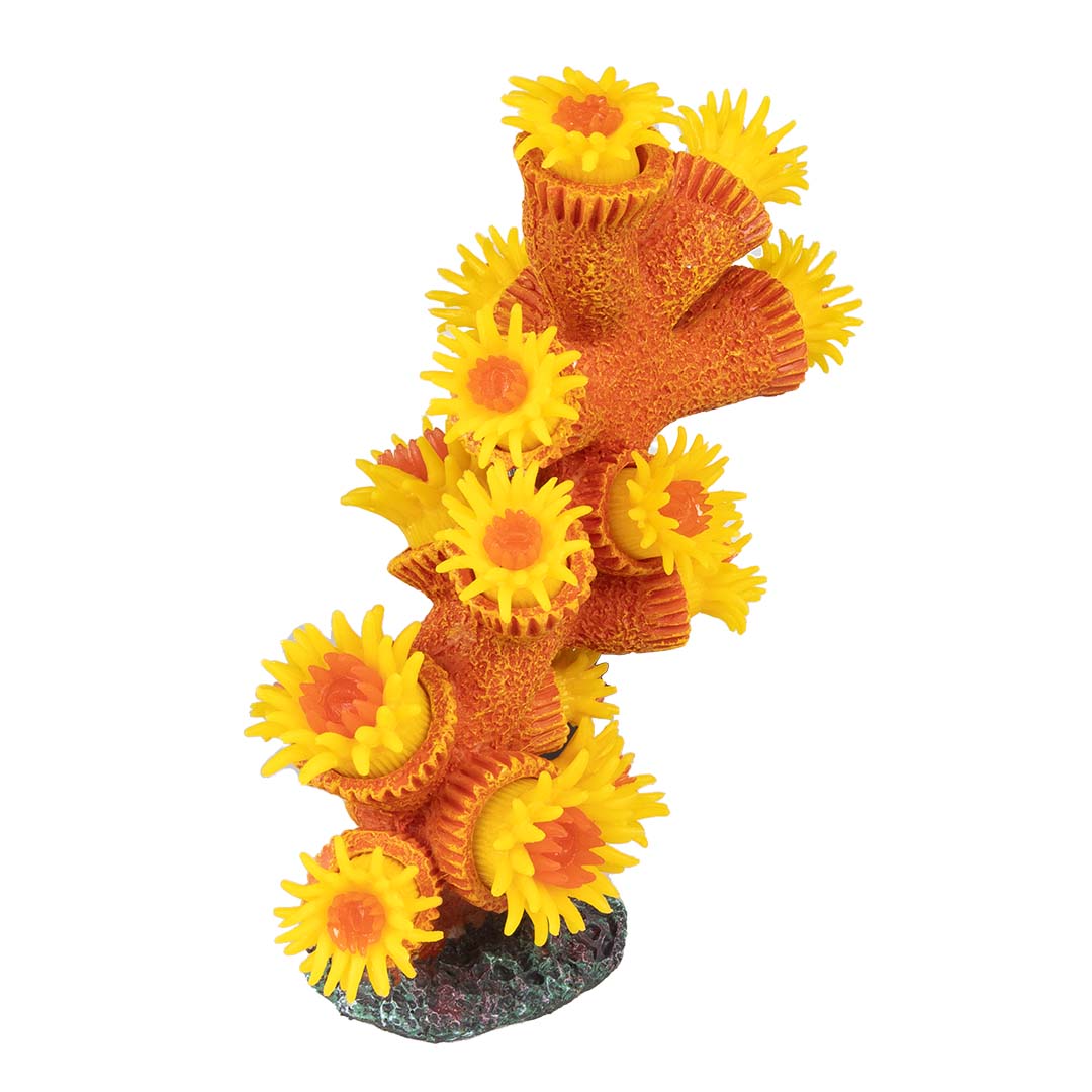Kunstplant tubastrea Oranje - Product shot