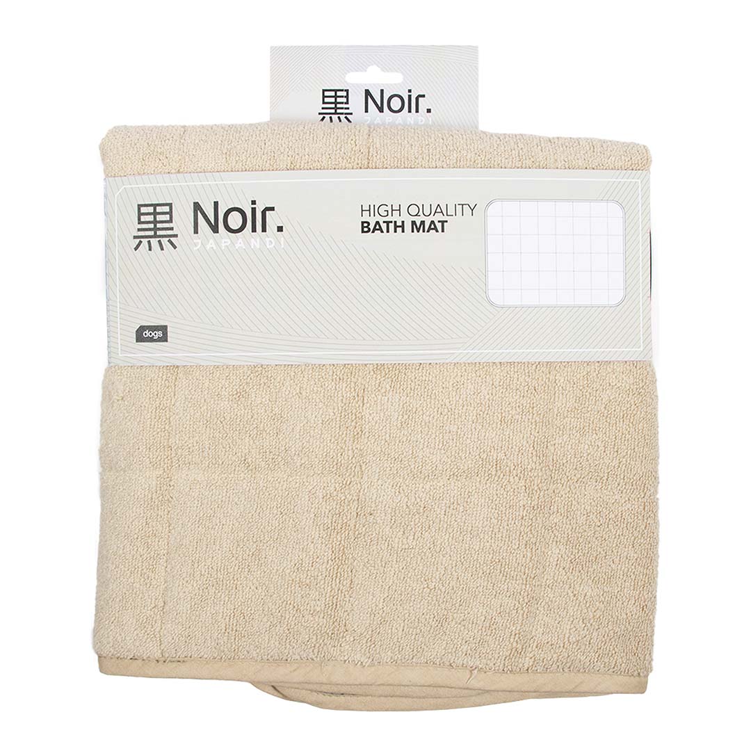 Japandi badmat Beige - Verpakkingsbeeld