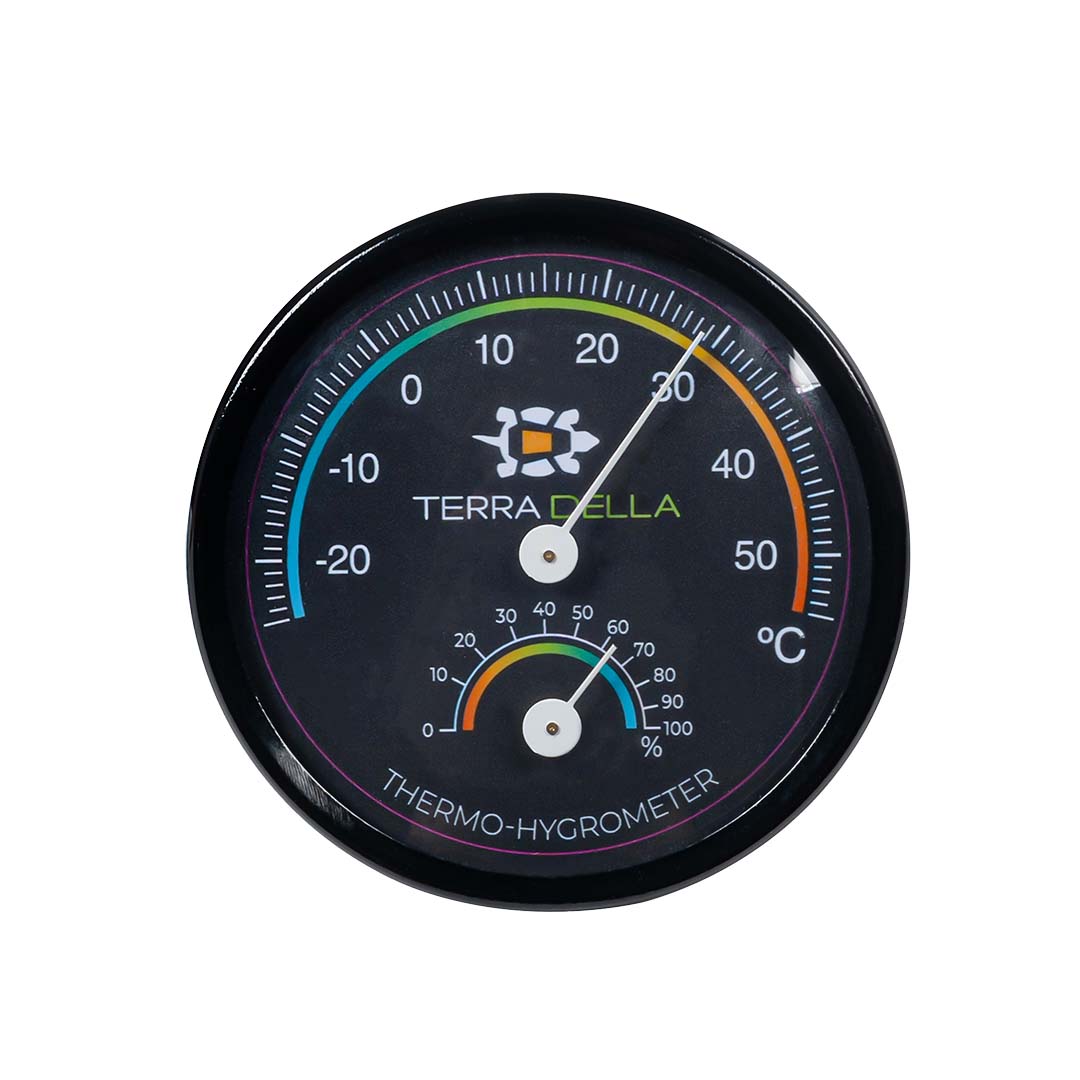 Thermo-hygrometer Zwart - Product shot