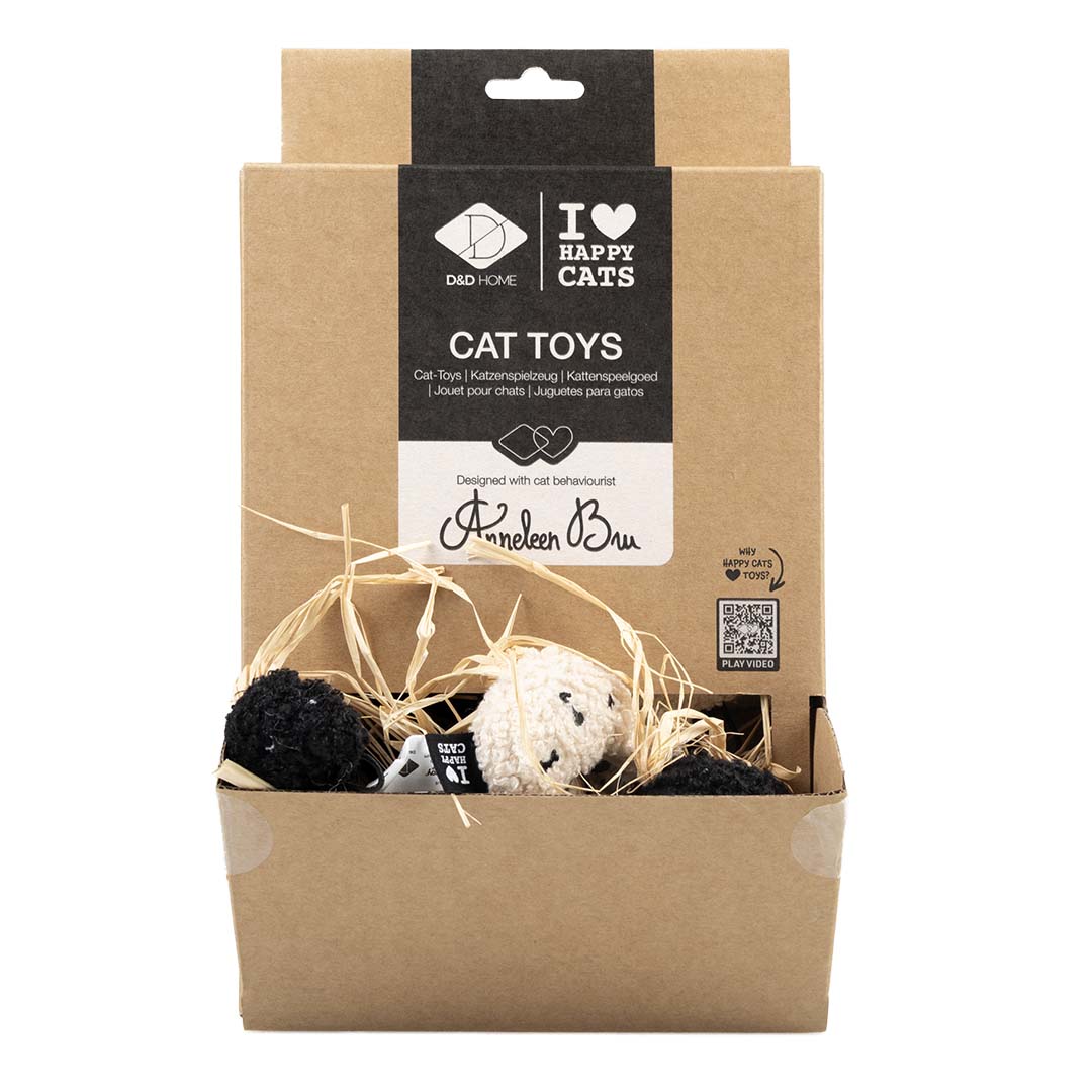 Kattenspeeltje INDY Gemengde kleuren - Verpakkingsbeeld