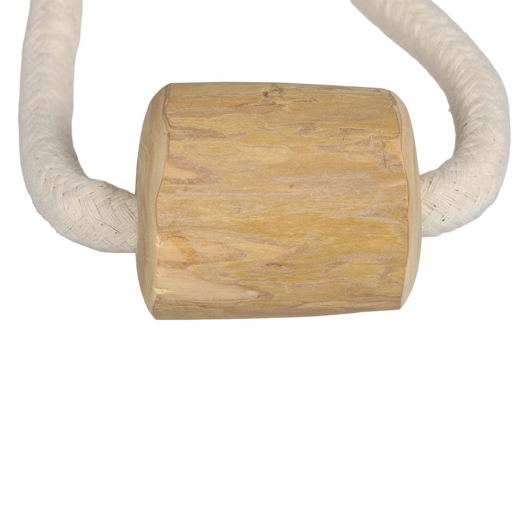 Trekspeeltje koffiehout Wood&Rope Ball Bruin - Detail 3