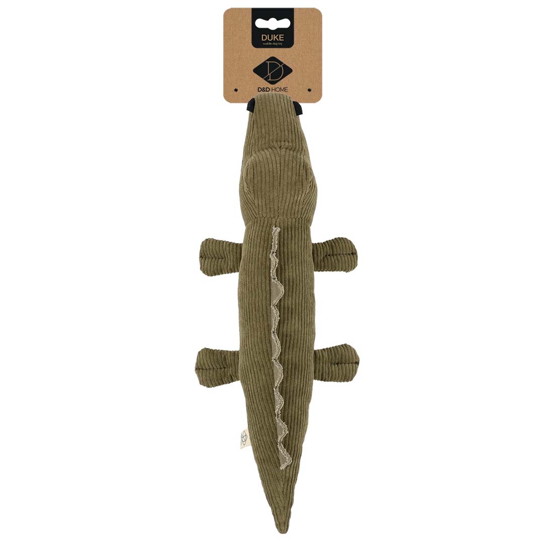 Knuffelspeeltje DUKE Army green - Verpakkingsbeeld