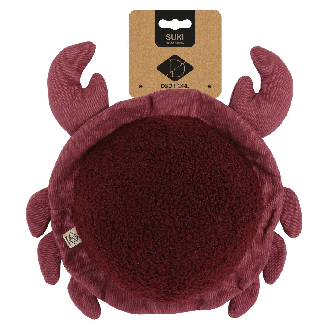 Knuffelspeeltje SUKI Bordeaux - Verpakkingsbeeld