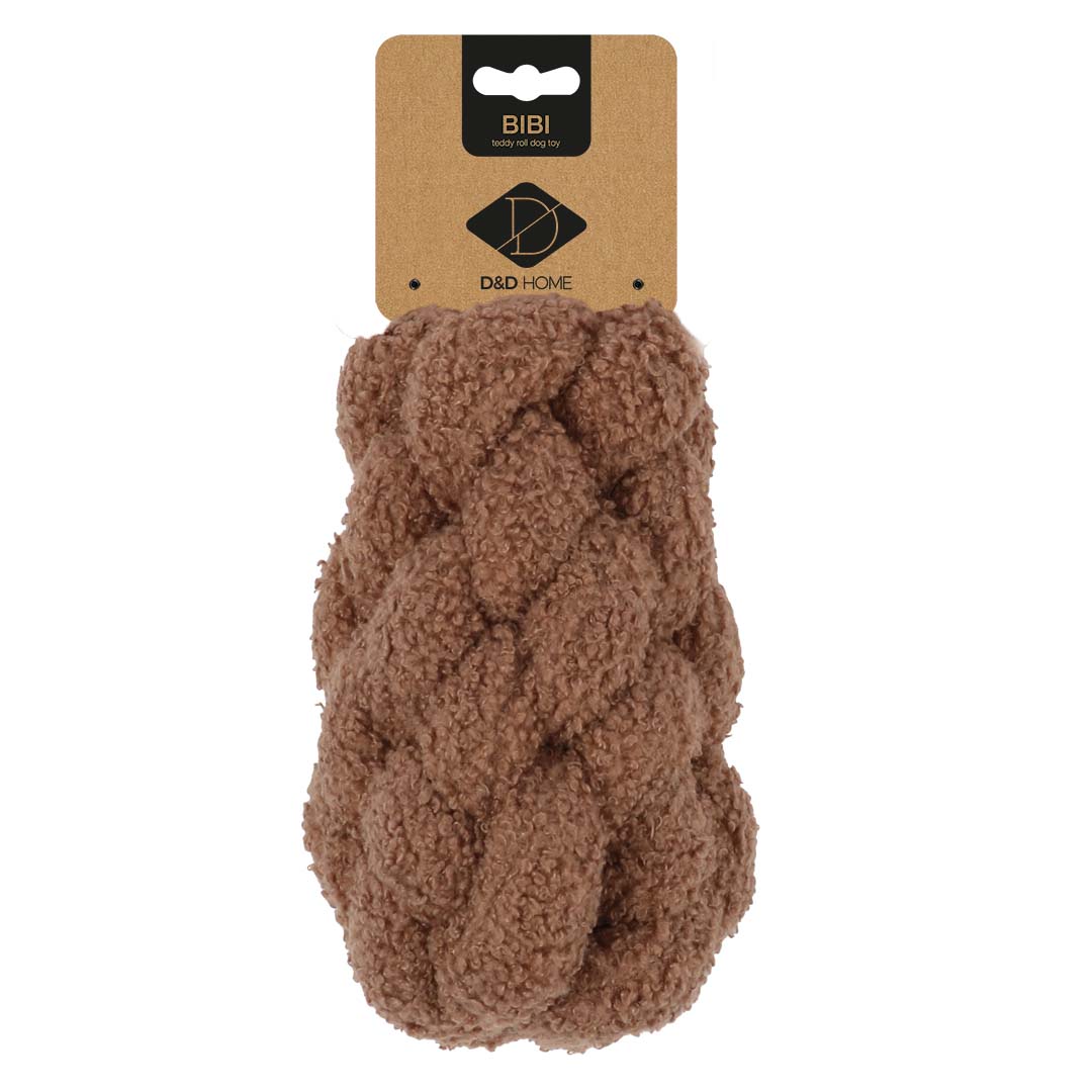 Jouet en corde teddy roll bibi Brun - Verpakkingsbeeld