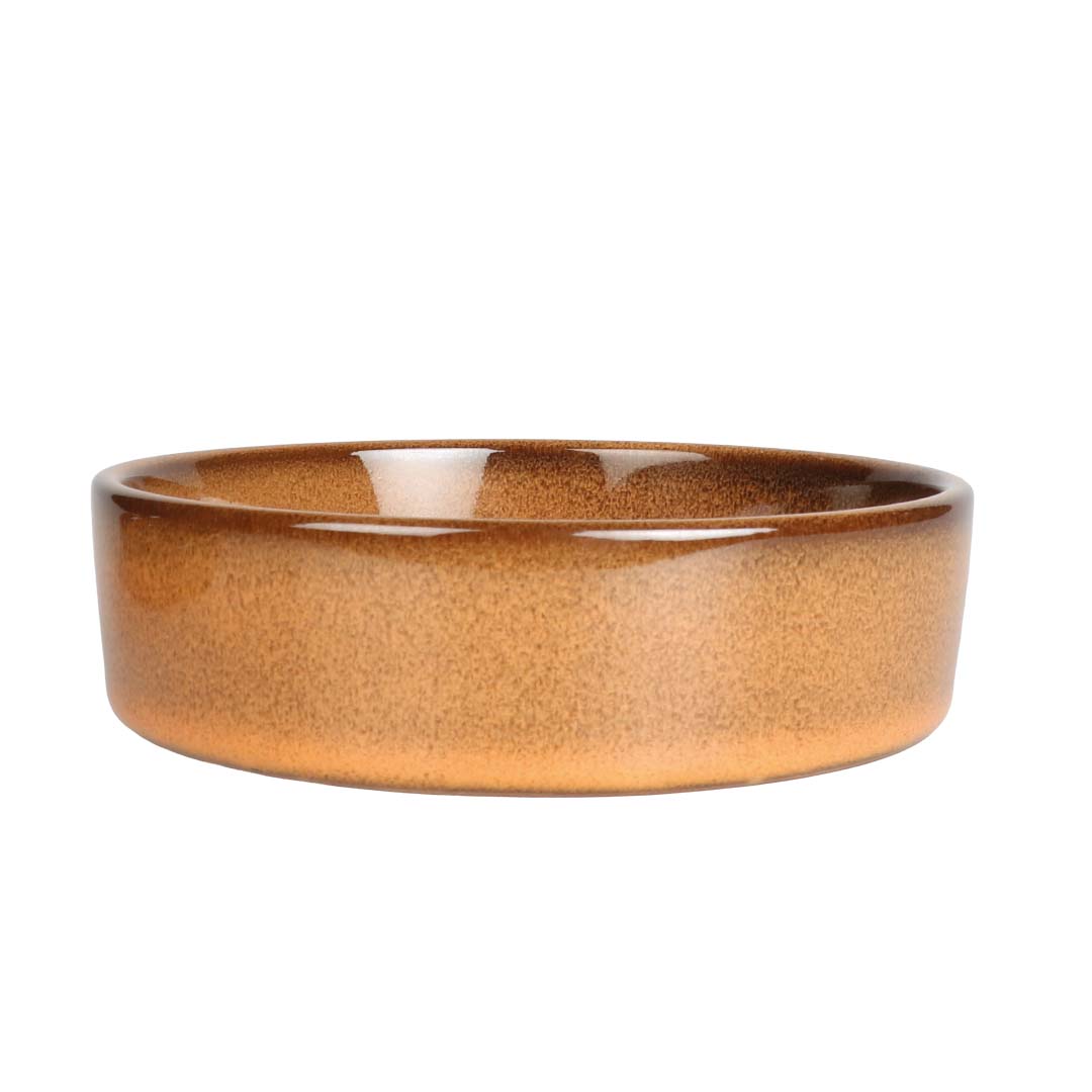 Jasper kat eet- en drinkkom Terra cotta - Product shot