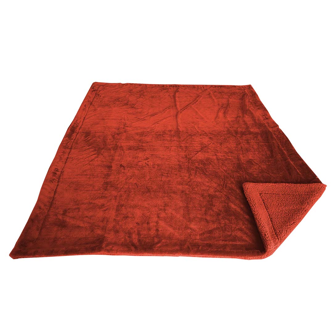 Deken Kopenhagen Terra cotta - Product shot