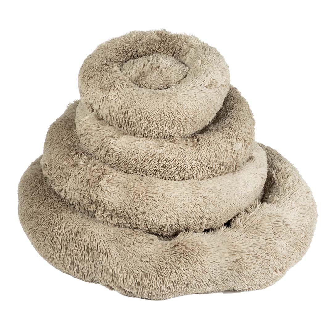 Concept duvoplus donut Snug hondenbed beige - Product shot