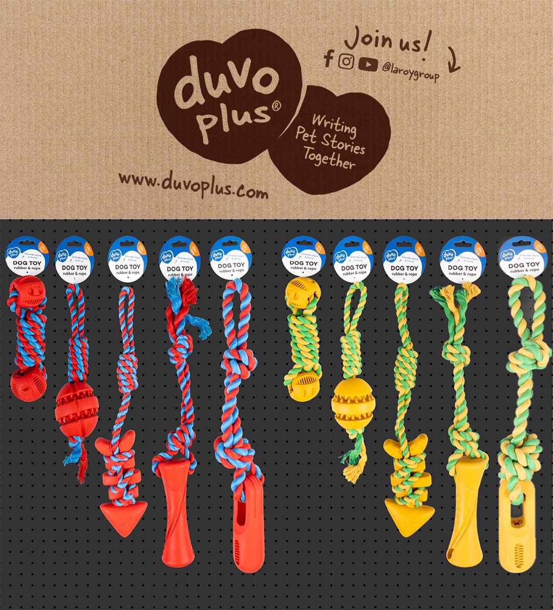 Concept duvoplus playtime Rubrop touwen - Product shot