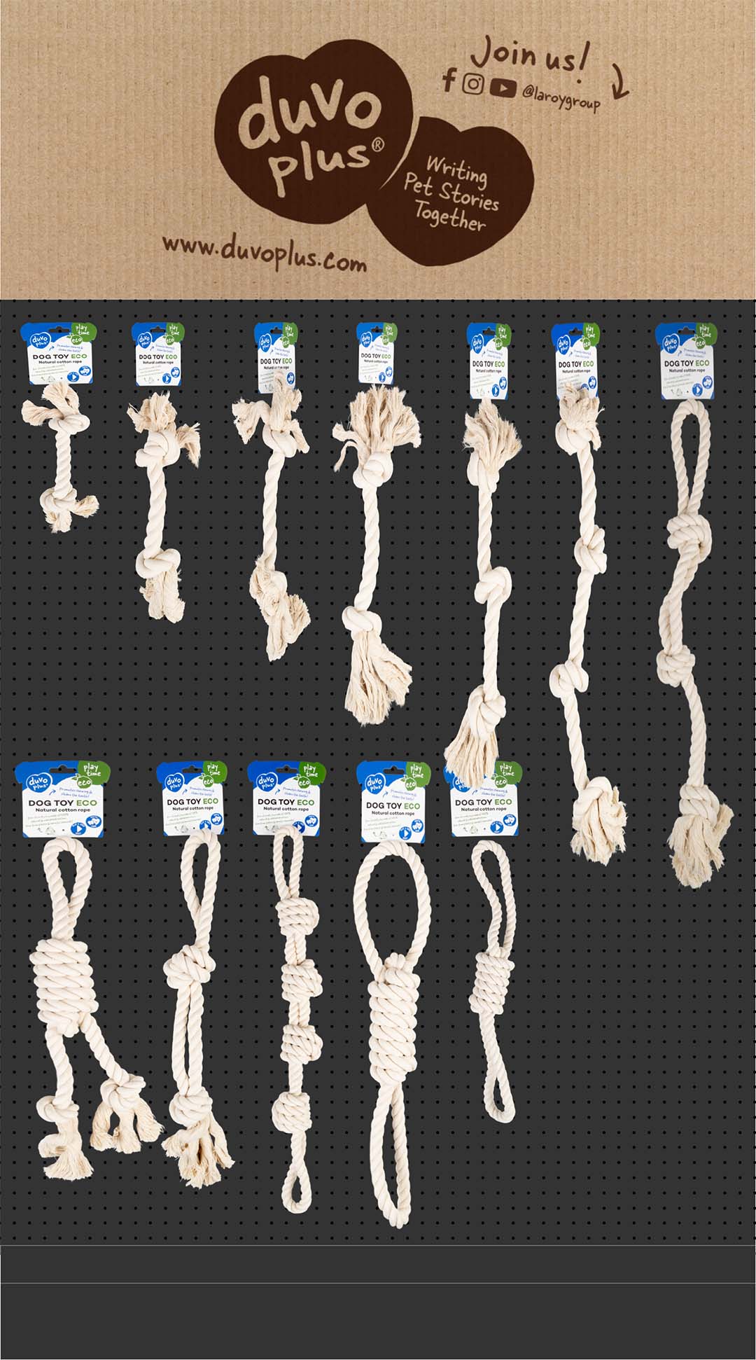 Concept duvoplus playtime ECO Cotton touwen - Product shot