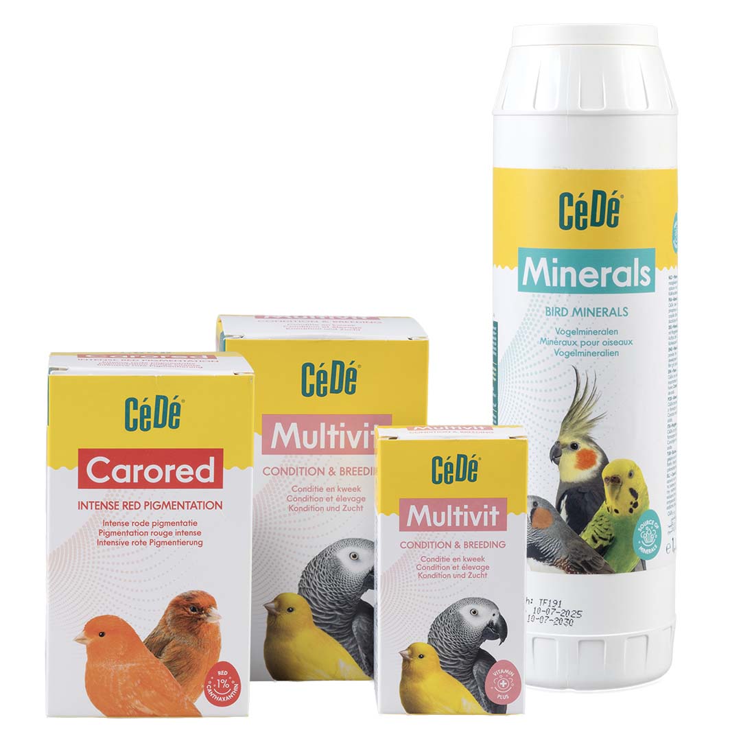 Concept CéDé vogelsupplementen - Product shot