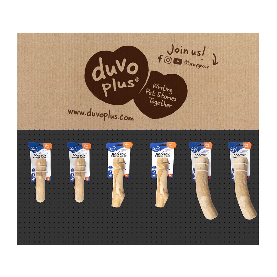 Concept duvoplus koffiehout kauwstokken - Product shot