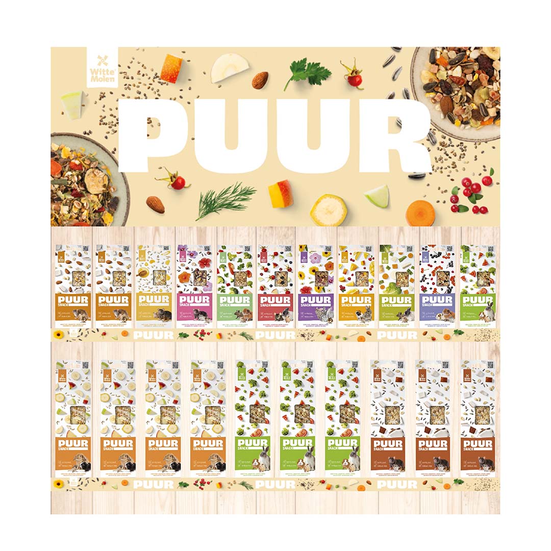 Concept WM PUUR Knaagdier sticks - Product shot