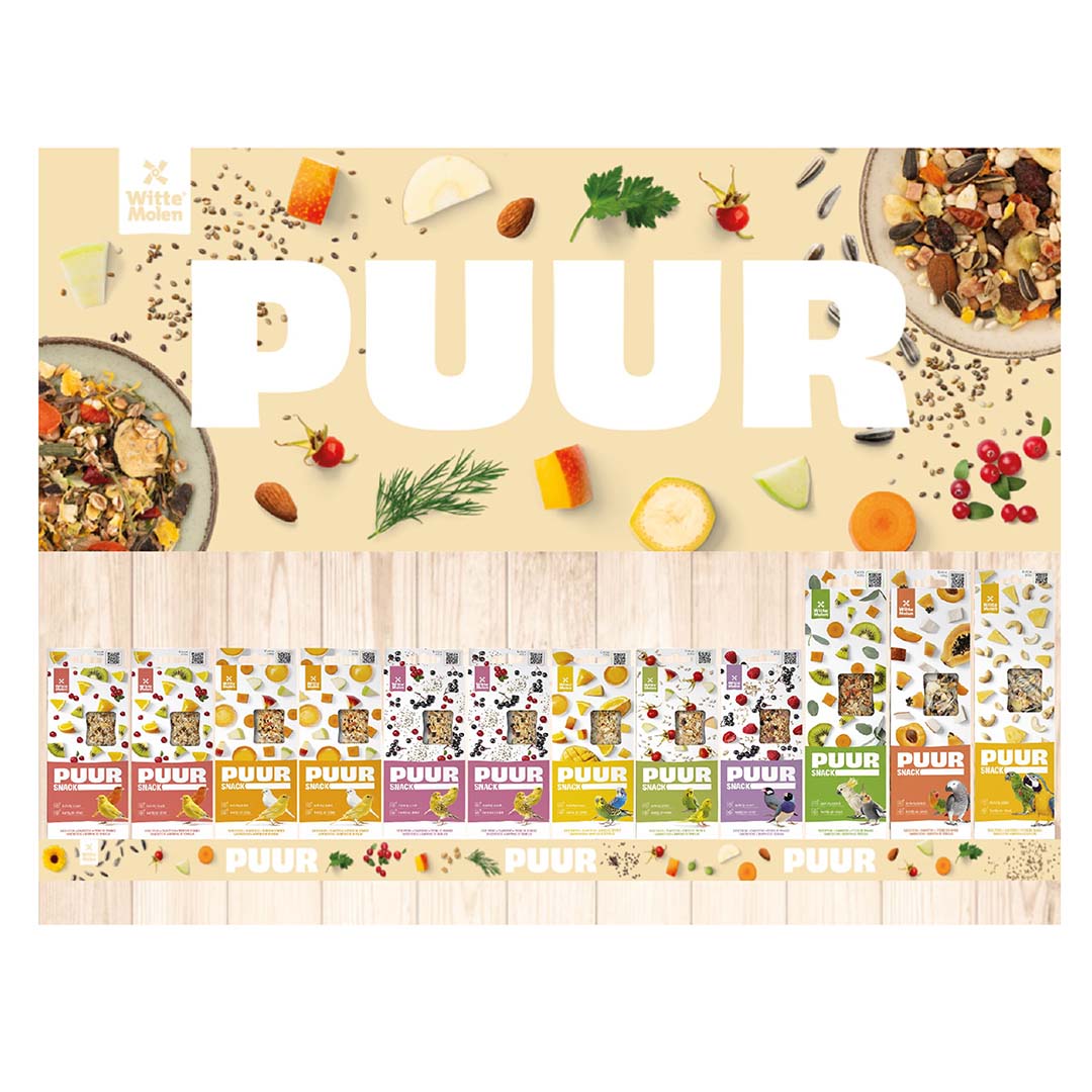 Concept WM PUUR Vogel sticks - Product shot