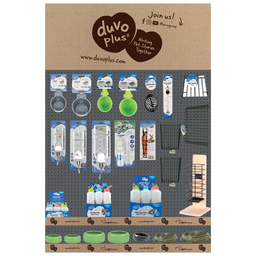 Concept duvoplus comederos y bebederos para roedores - Product shot