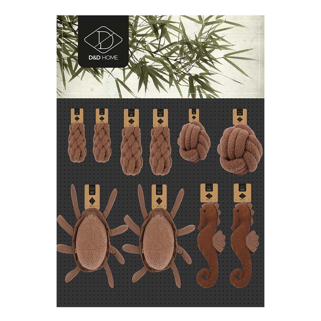Concept D&D HOME Teddy touwen bruin - Product shot