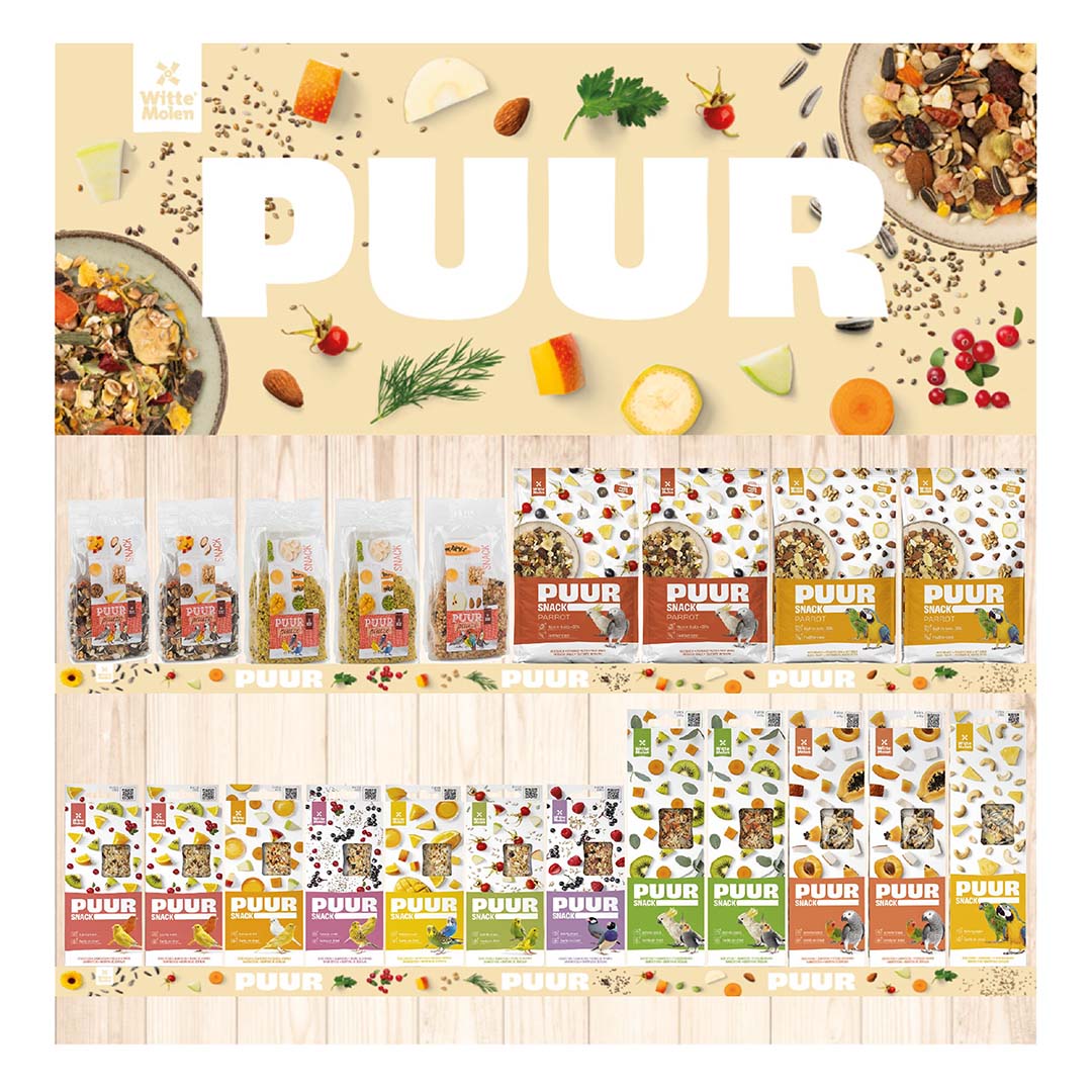 Concept WM PUUR Vogel Snacks - Product shot