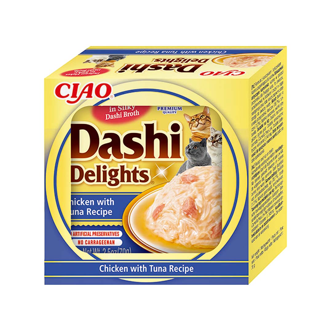 CIAO Dashi Delights kip&tonijn - Product shot