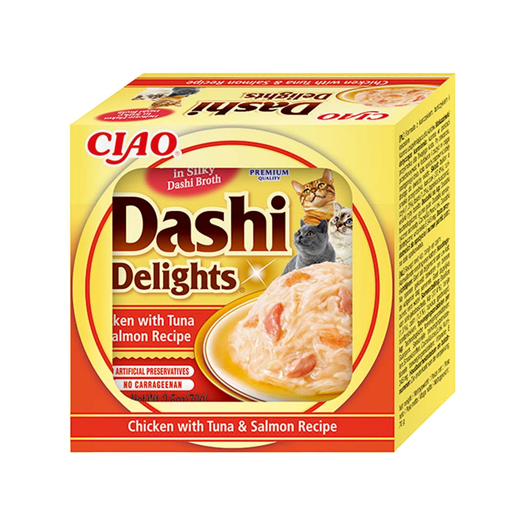 CIAO Dashi Delights kip&tonijn&zalm - Product shot