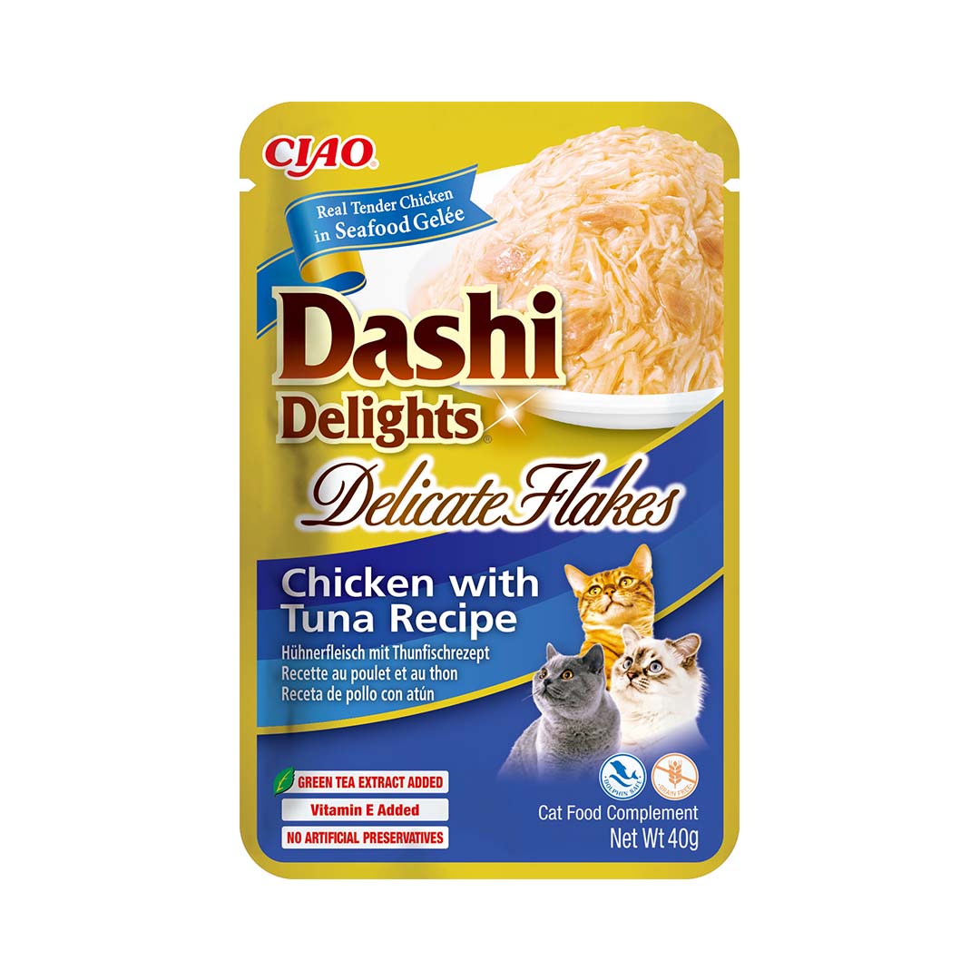 CIAO Dashi Delights Flakes kip&tonijn - Product shot