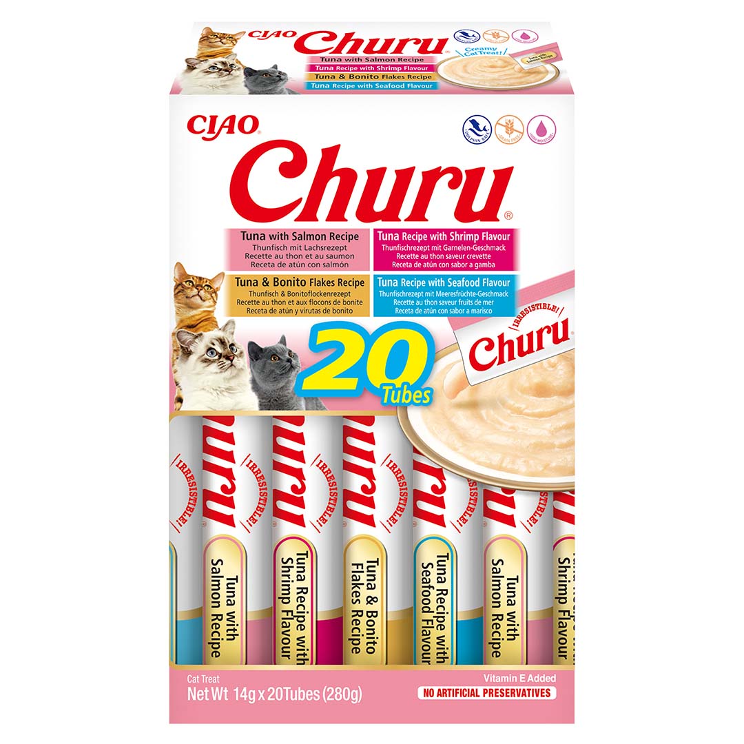 CIAO Churu seafood mix multipack - Product shot
