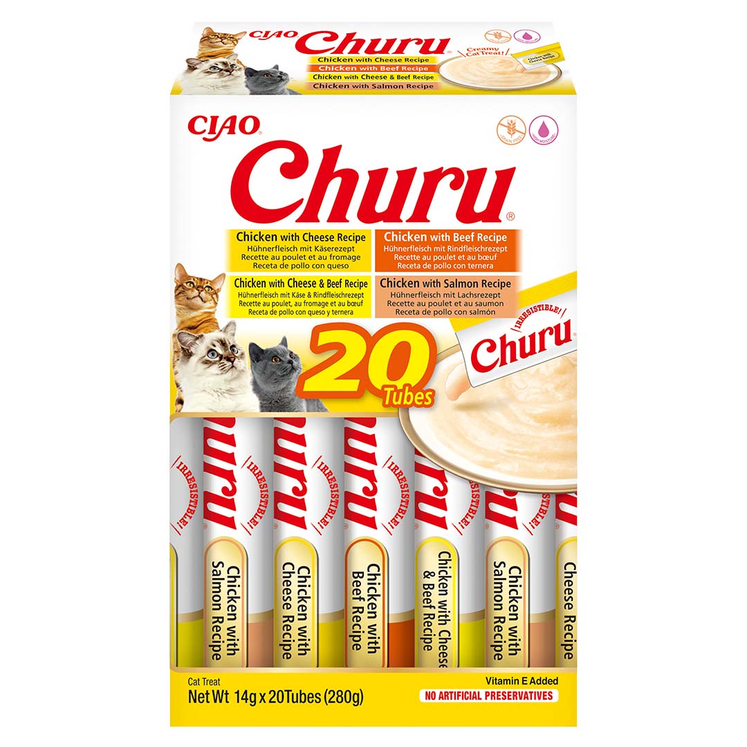 CIAO Churu Huhn&Rind Mix Multipack - Product shot