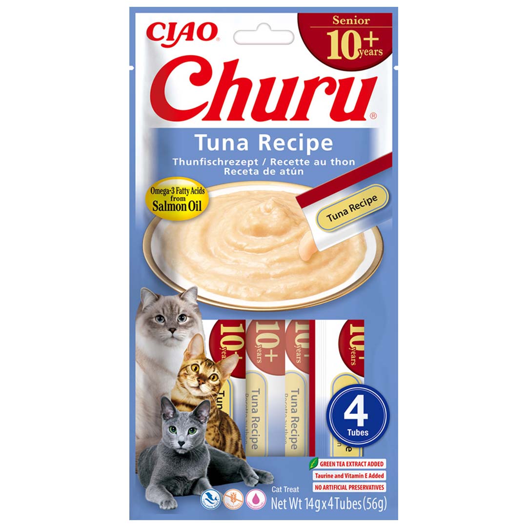 CIAO Churu Senior 10+ tonijn - Product shot