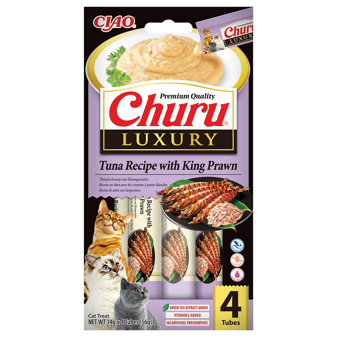 CIAO Churu Luxury Thunfisch&Riesengarnelen - Product shot