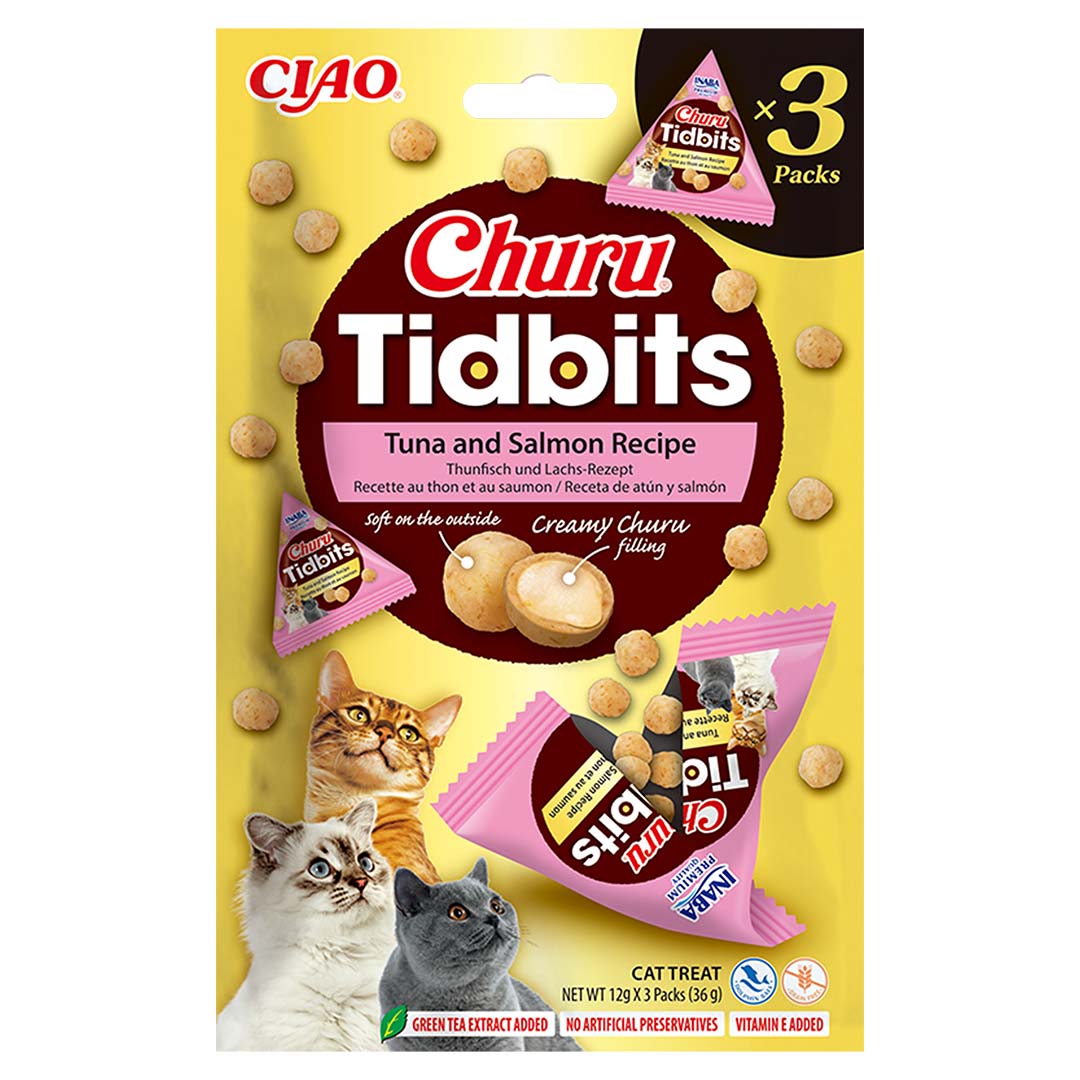 CIAO Churu Tidbits tuna&salmon - Product shot