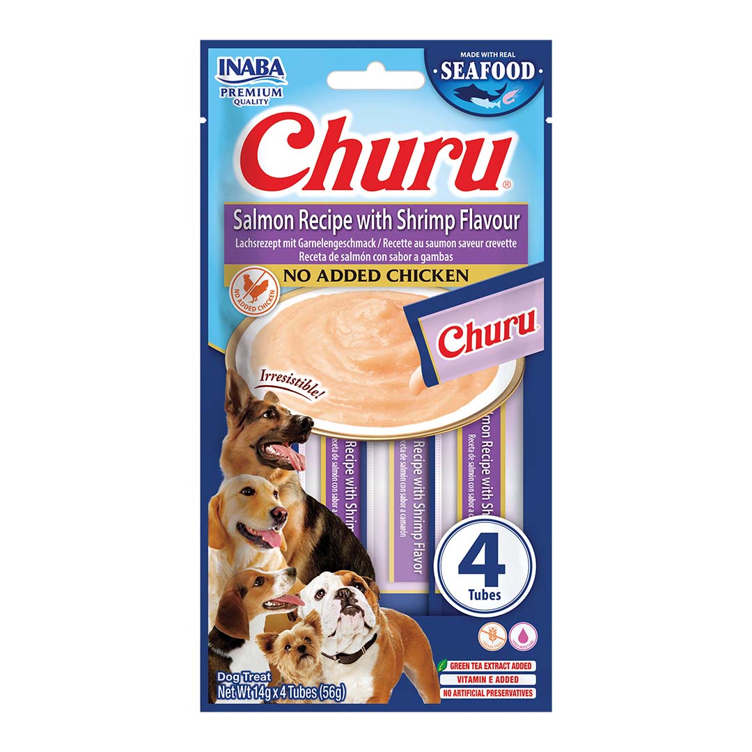 Hond Churu zalm&garnaal smaak - Product shot