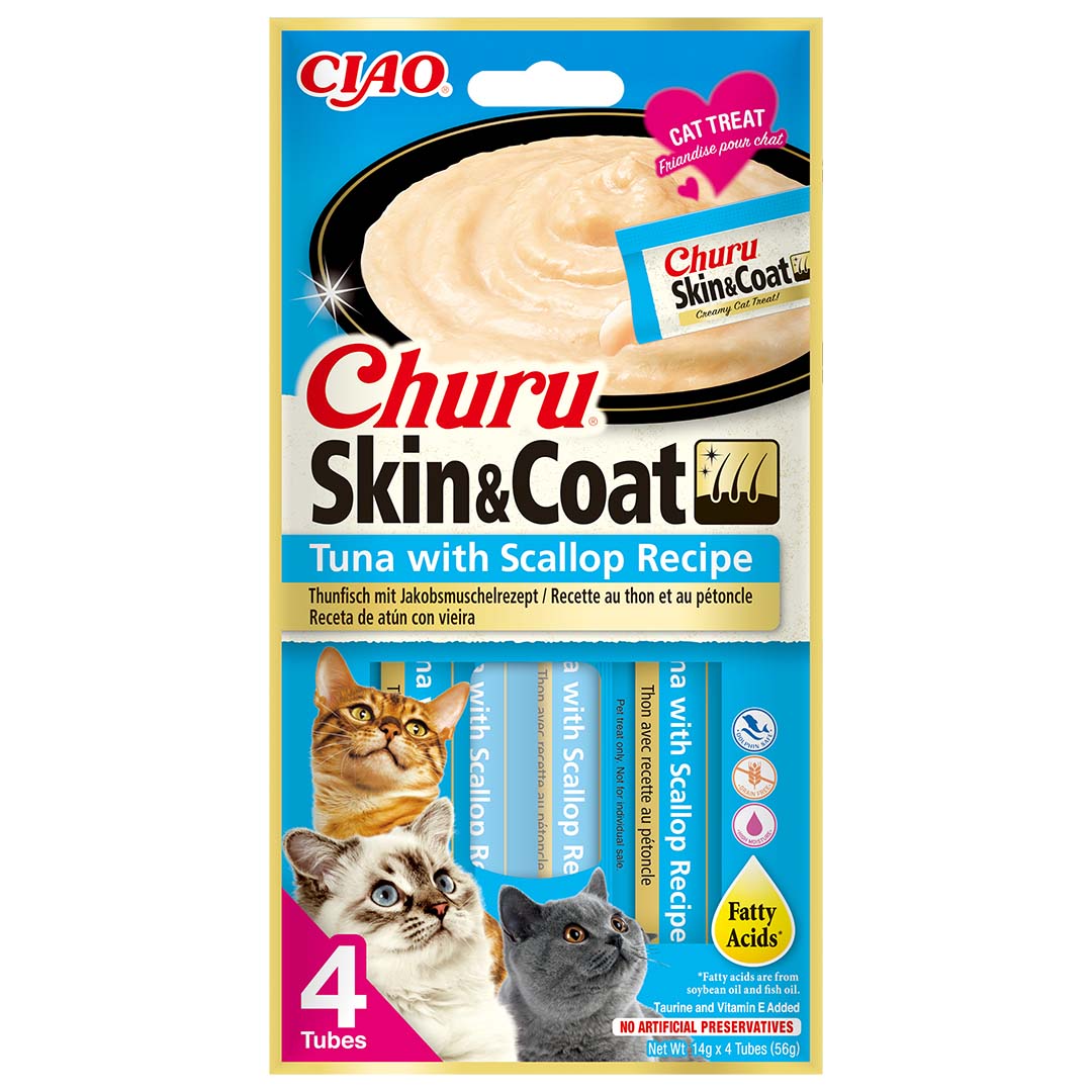 CIAO Churu Skin&Coat Thunfisch&Jakobsmuschel - Product shot