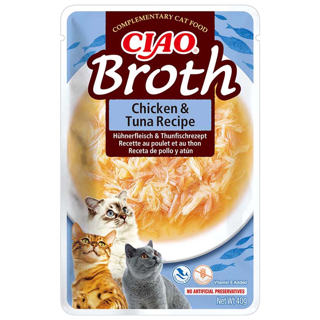 CIAO Broth pollo y atún - Product shot