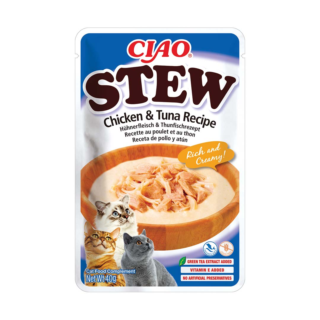 CIAO Stew kip&tonijn - Product shot