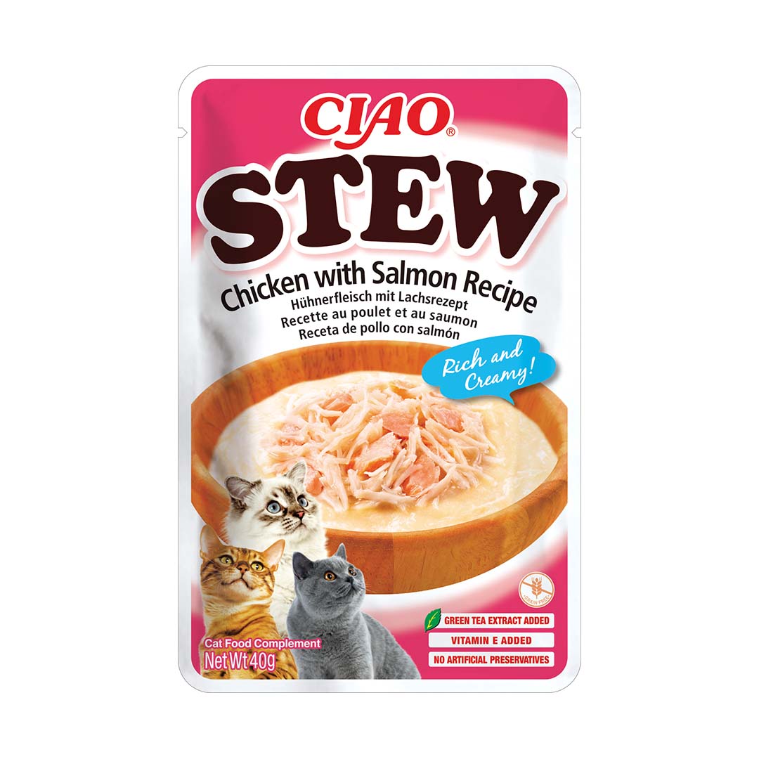 CIAO Stew kip&zalm - Product shot