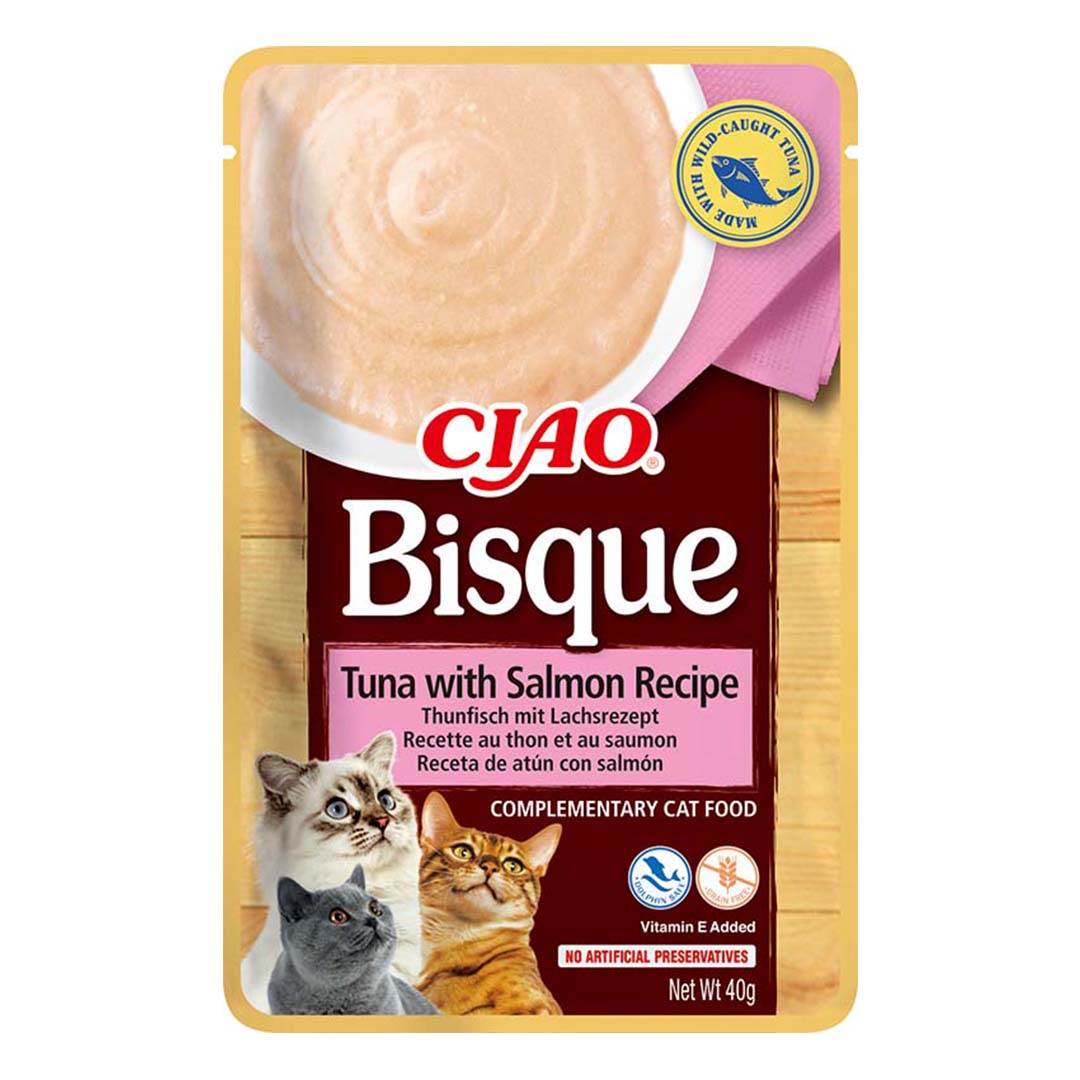 CIAO Bisque tonijn&zalm - Product shot