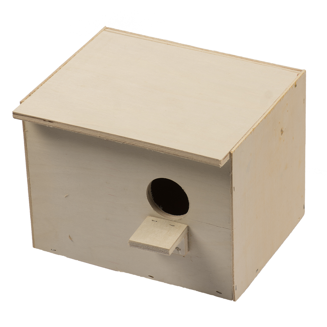 Budgie nest box horizontal - Product shot