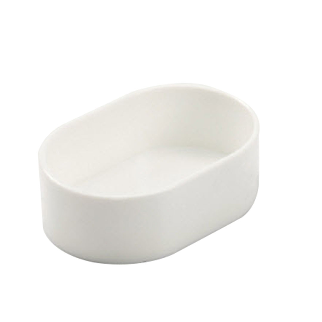 Oval feeder white - Product shot