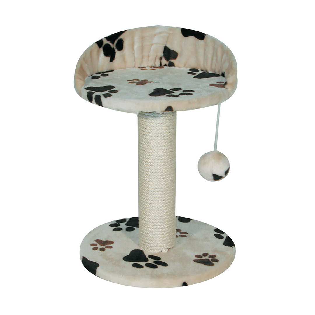 Scratching post roxanne paw prints beige - Product shot