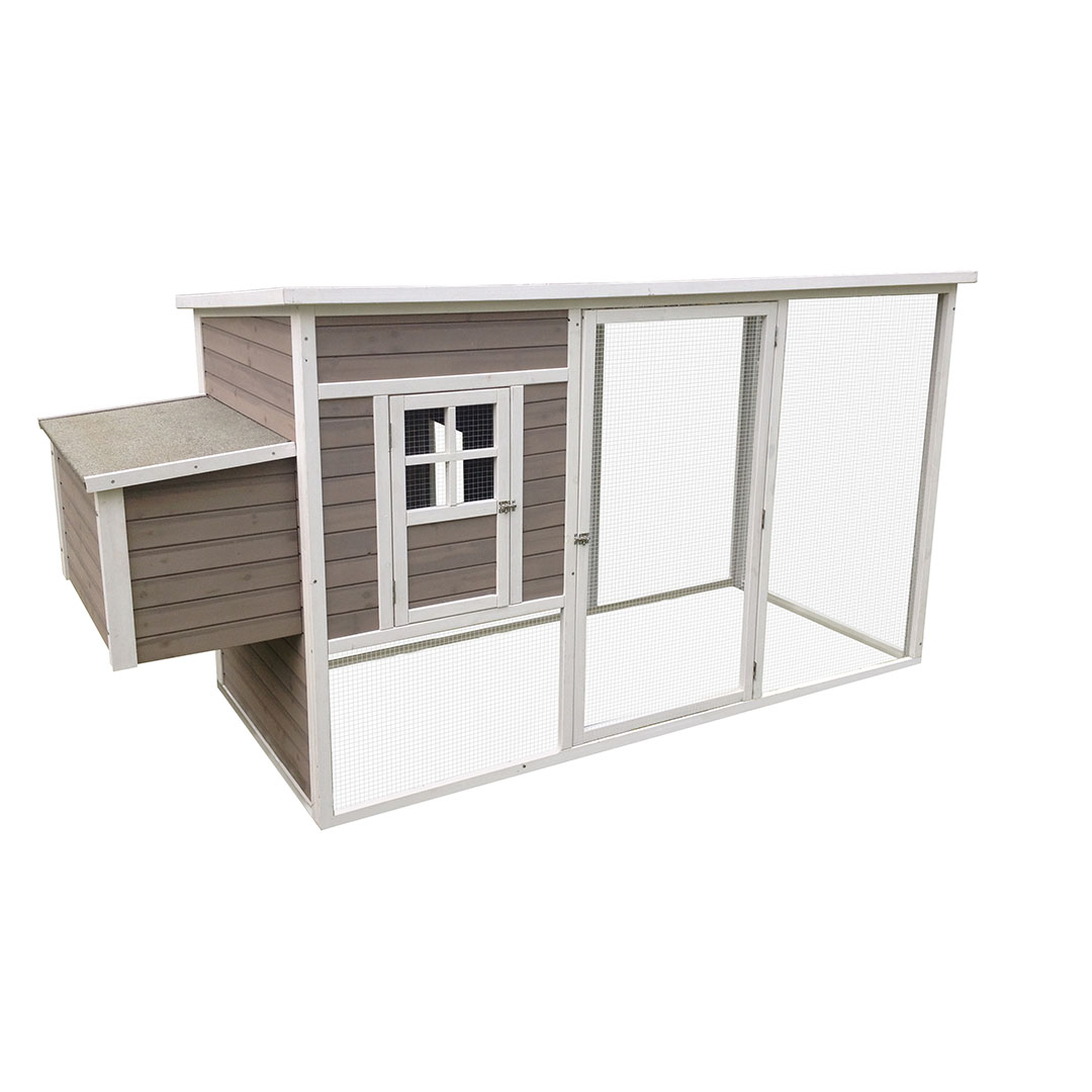 Woodland chicken coop molly cottage taupe - Product shot