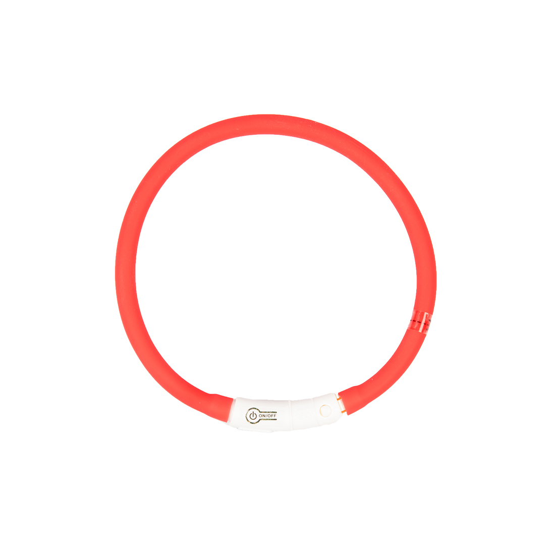 Flash light ring usb silicon red - <Product shot>