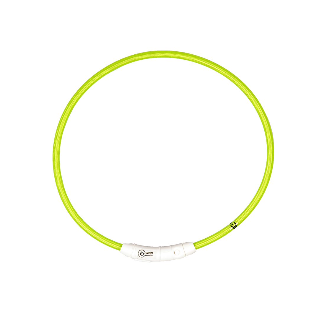 Flash light ring usb nylon green - <Product shot>