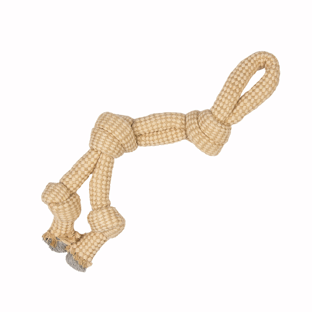 Knotted cotton & sisal rope Laroy Group