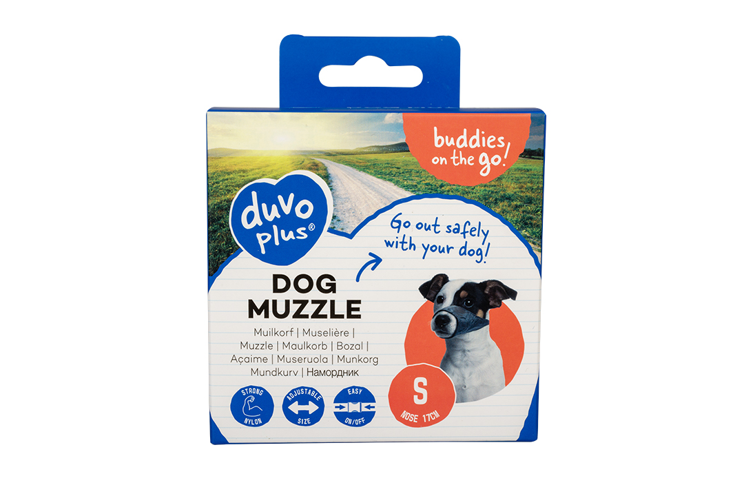 Dog muzzle nylon - Facing
