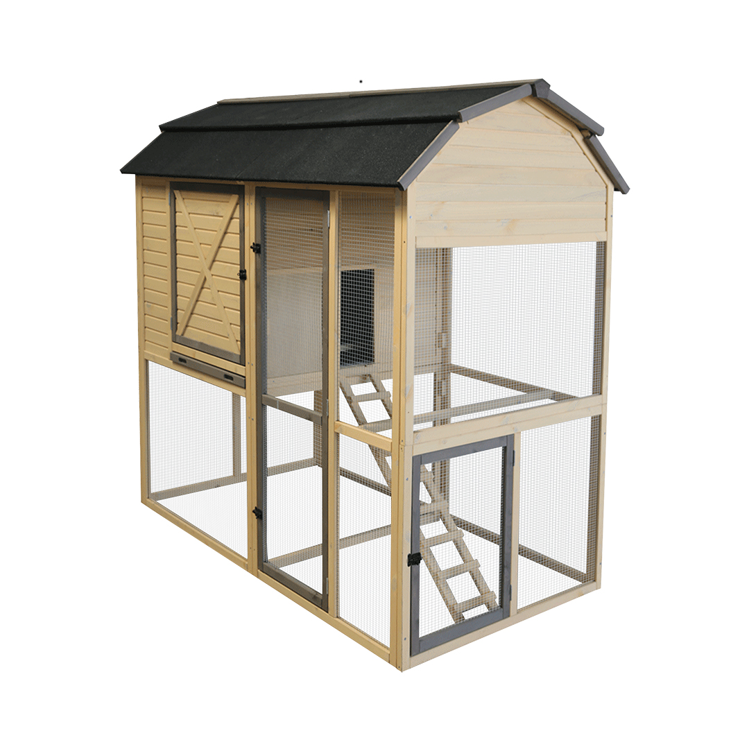 Woodland chicken coop  mansion country - Product shot